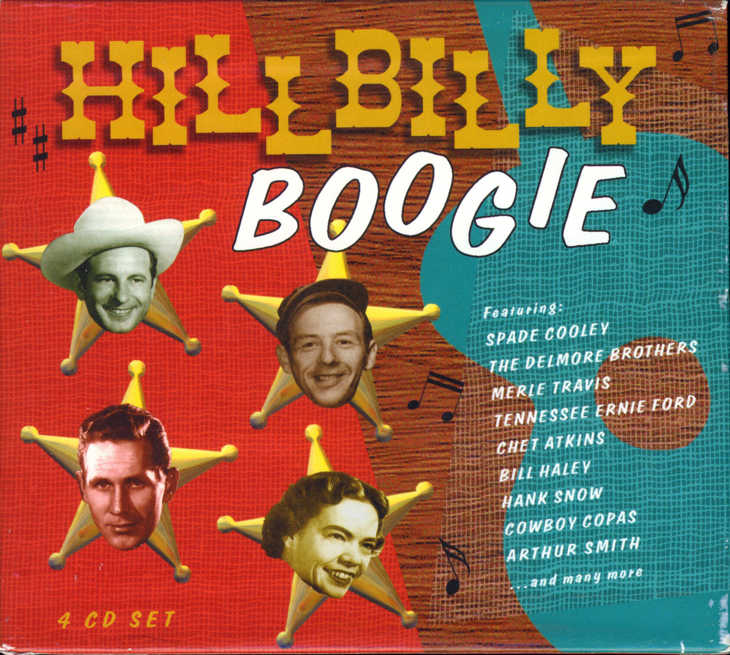 VARIOUS - HILLBILLY BOOGIE (4CDS)