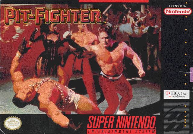 PIT-FIGHTER - SNES (W/BOX)