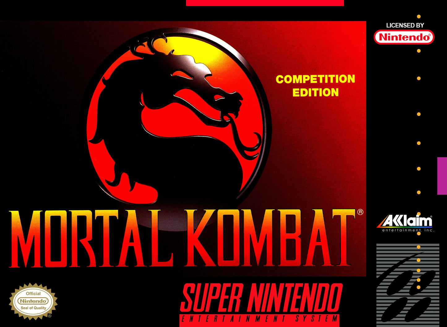 MORTAL KOMBAT 3 - SNES (W/BOX)