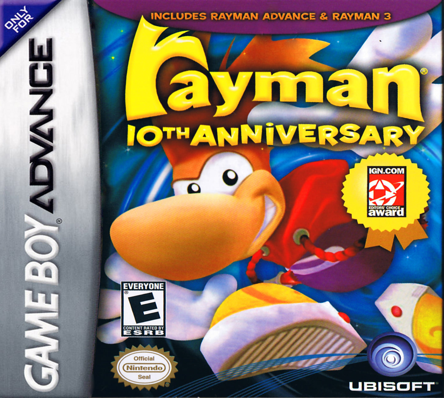 RAYMAN: 10TH ANNIVERSARY COLLECTION - GBA