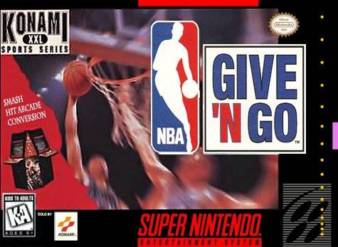 NBA GIVE 'N GO - SNES