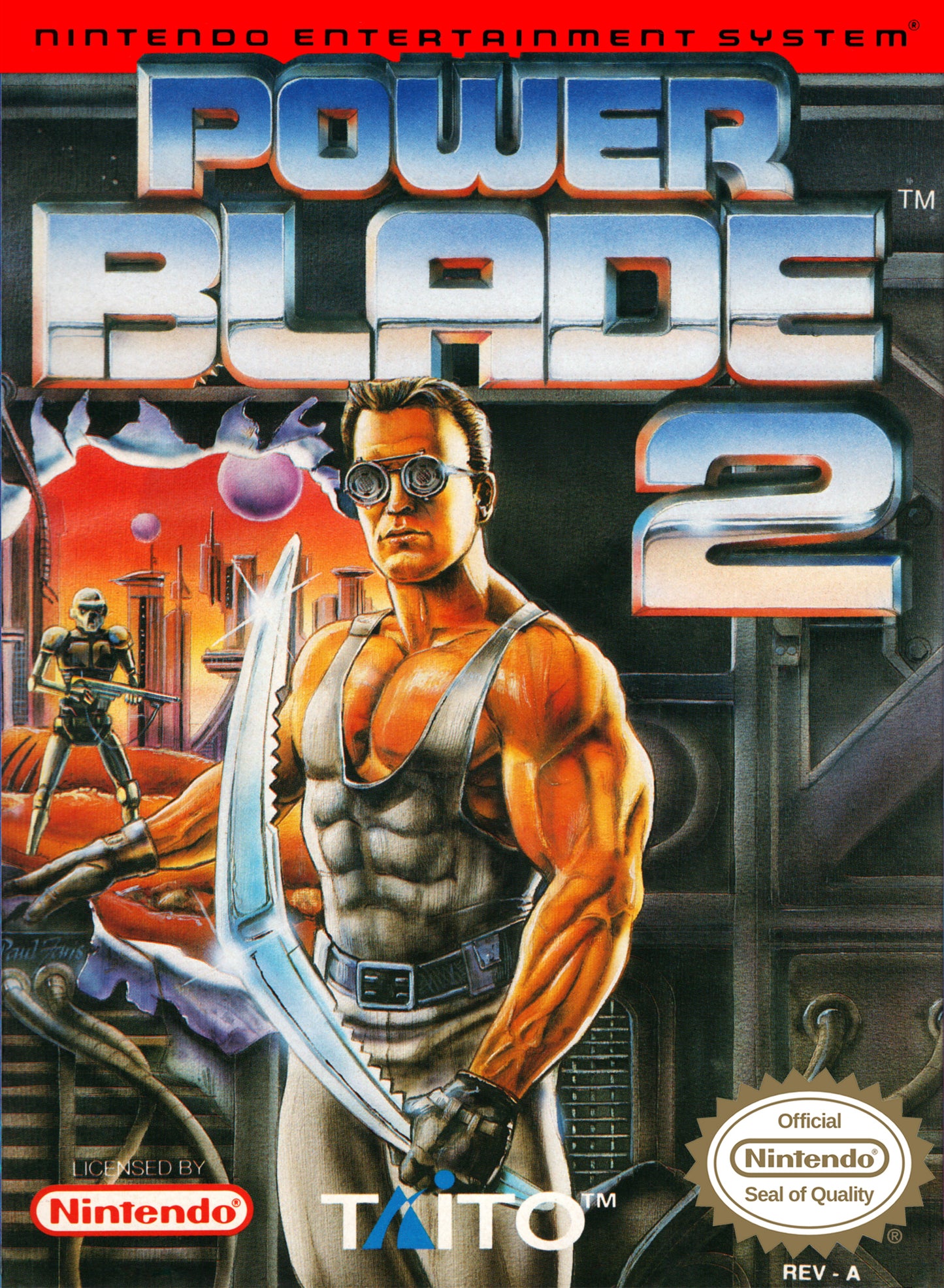 POWER BLADE 2 - NES (W/BOX & MANUAL)