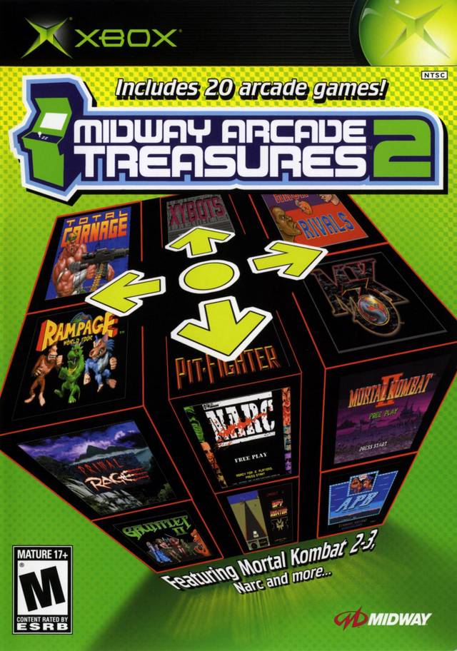 MIDWAY ARCADE TREASURES 2 - XBOX