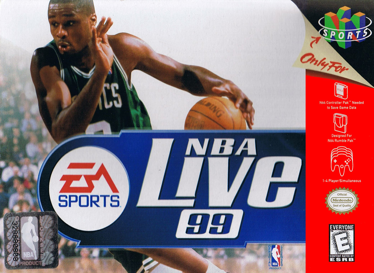 NBA LIVE 99 - N64 (W/BOX)