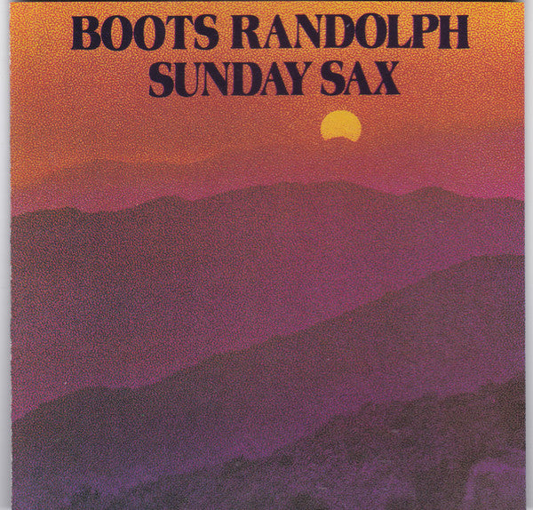 RANDOLPH, BOOTS - SUNDAY SAX