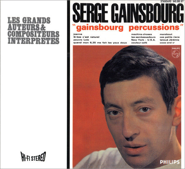 GAINSBOURG, SERGE - GAINSBOURG PERCUSSIONS (REMASTERED)