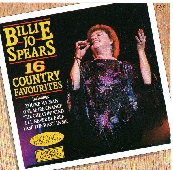 SPEARS, BILLIE JO - 16 COUNTRY FAVORITES