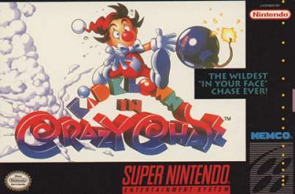 KID KLOWN IN CRAZY CHASE - SNES (W/BOX)
