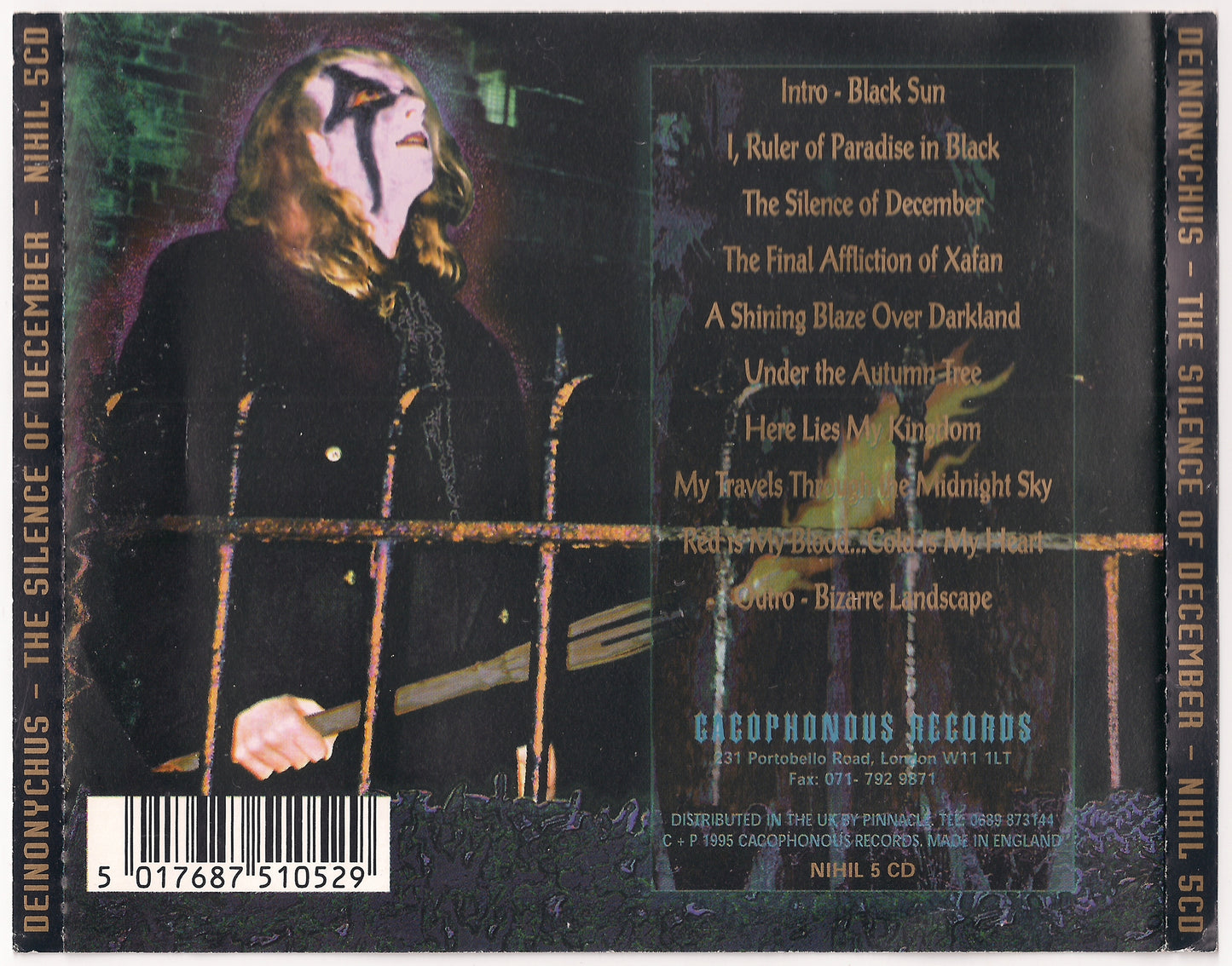 DEINONYCHUS - SILENCE OF DECEMBER