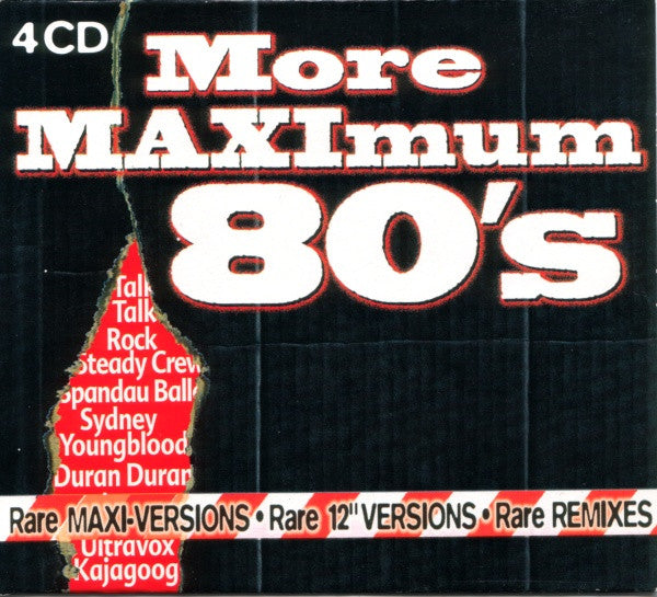 VARIOUS - MORE MAXIMUM 80S (4CDS)