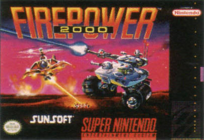 FIREPOWER 2000 - SNES