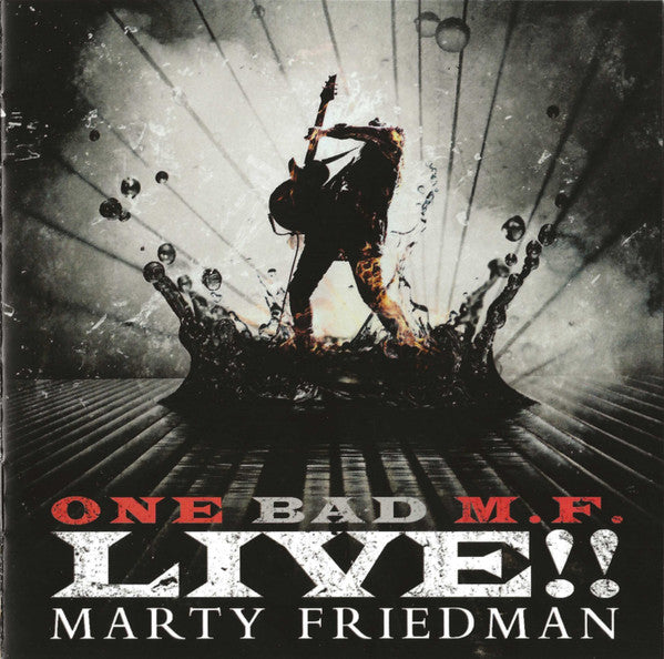 FRIEDMAN, MARTY - ONE BAD M.F. LIVE!!