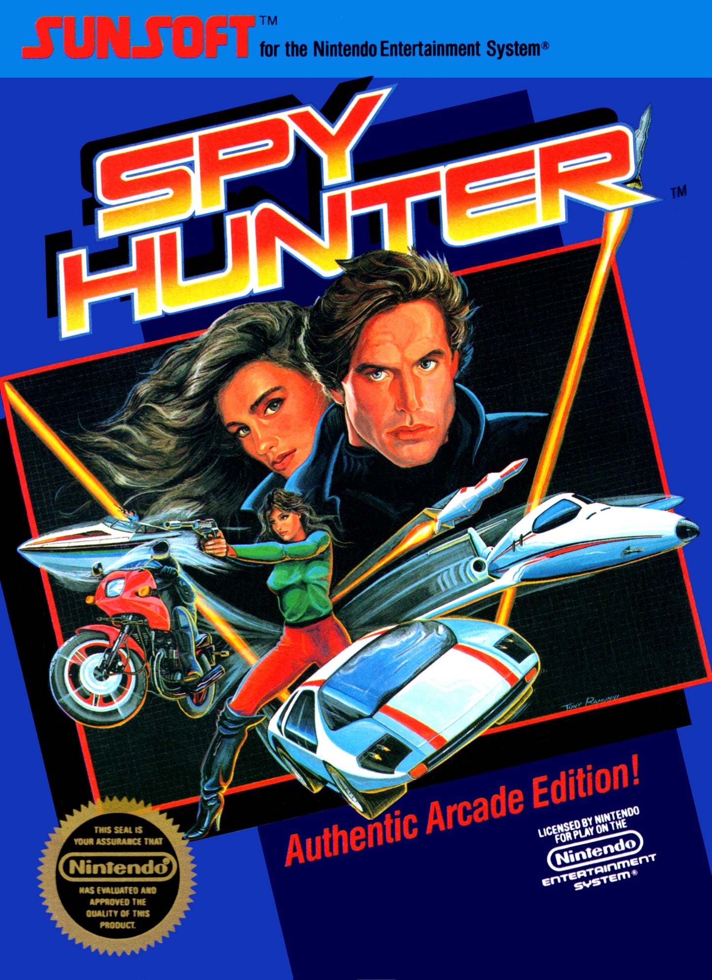SPY HUNTER - NES