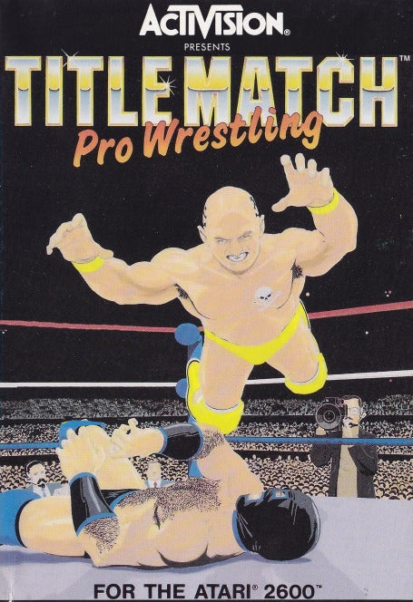 TITLE MATCH PRO WRESTLING - ATARI2600