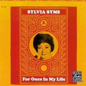 SYMS, SYLVIA - FOR ONCE IN MY LIFE