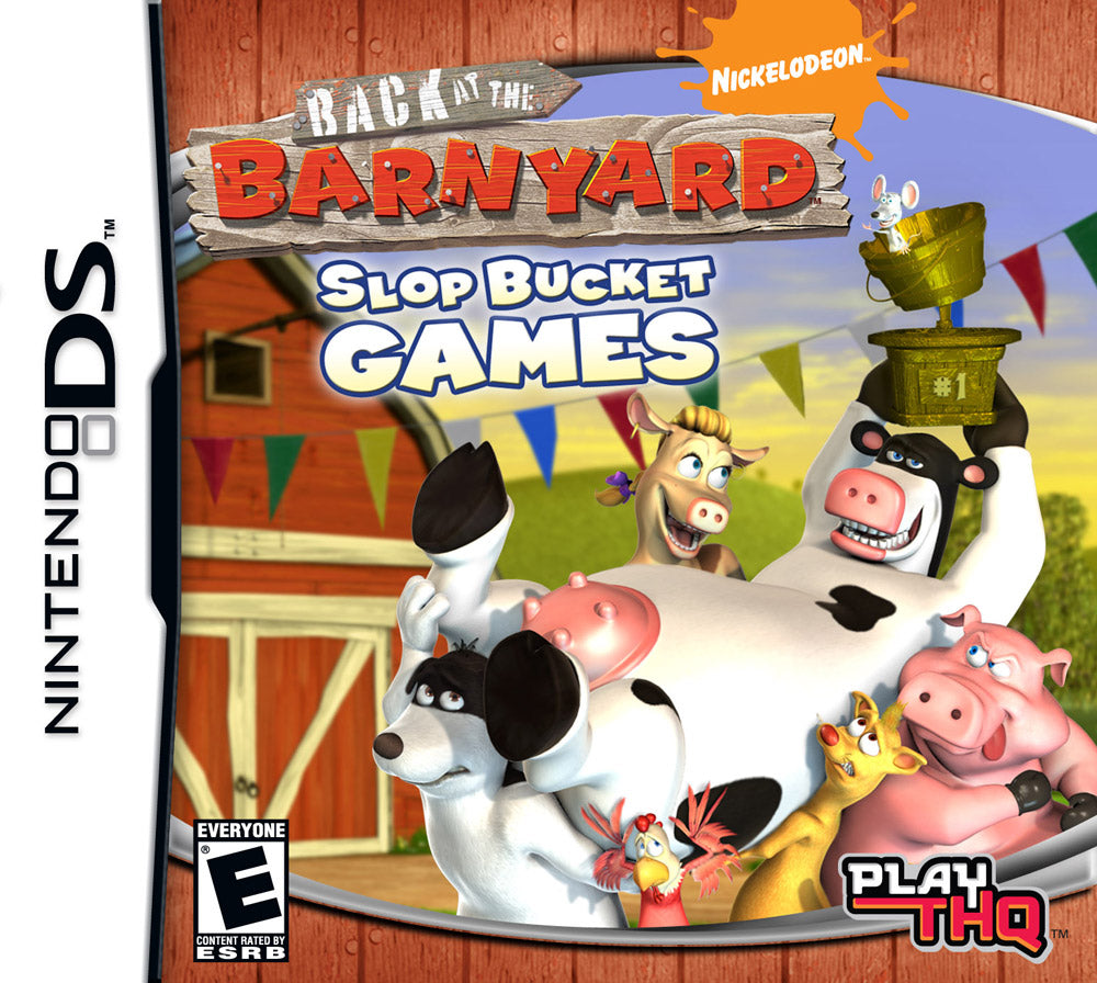 BACK AT THE BARNYARD: SLOP BUCKET GAMES - DS