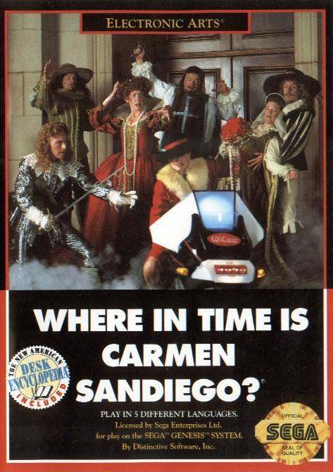 WHERE IN TIME IS CARMEN SANDIEGO - GENESIS