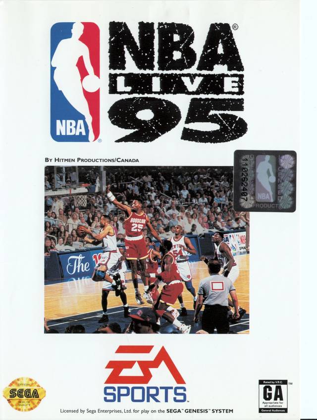 NBA LIVE 95 - SNES (W/BOX & MANUAL)