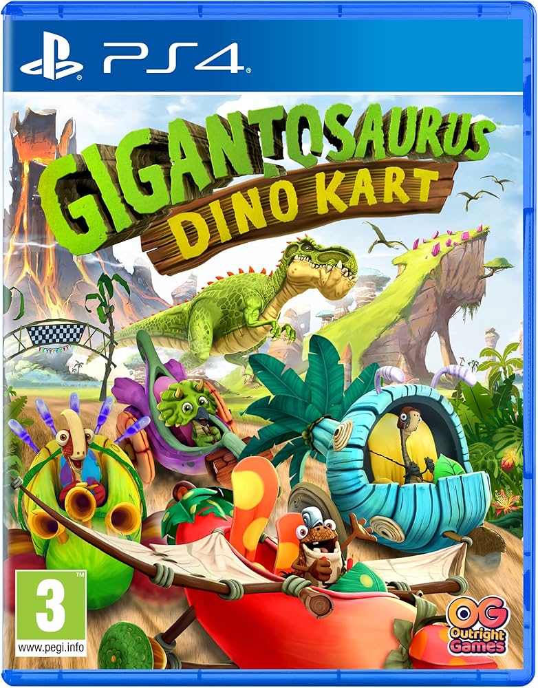 GIGANTOSAURUS DINO KART - PS4