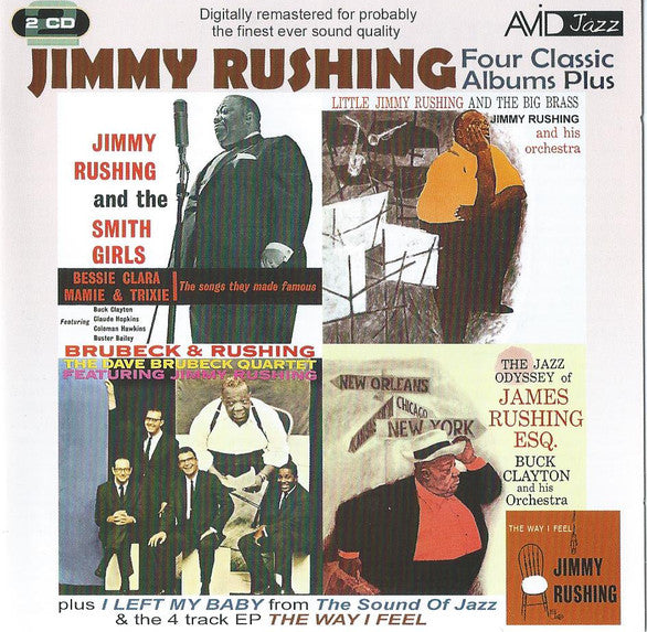 RUSHING, JIMMY - FOUR CLASSIC ALBUMS (2CDS)