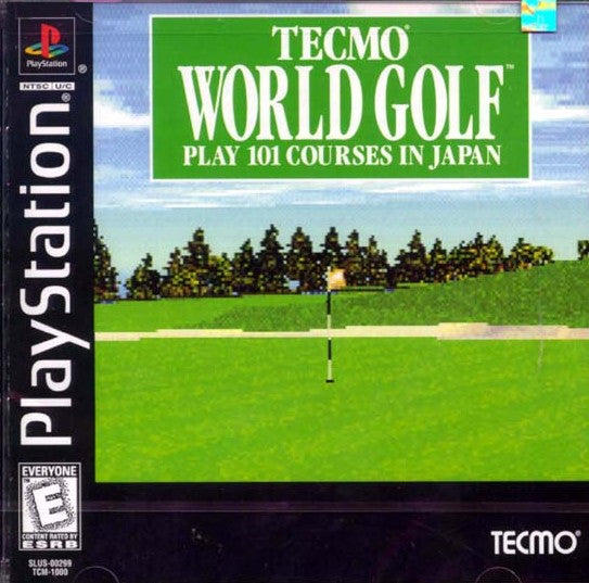 TECMO WORLD GOLF - PS1