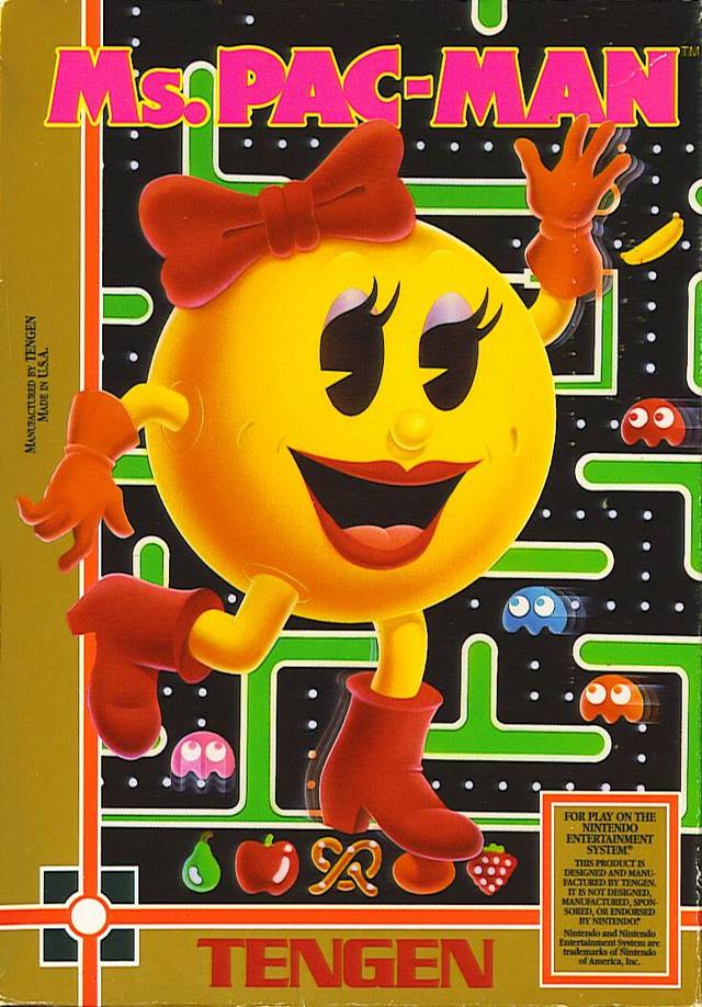 MS. PAC-MAN (TENGEN) - NES