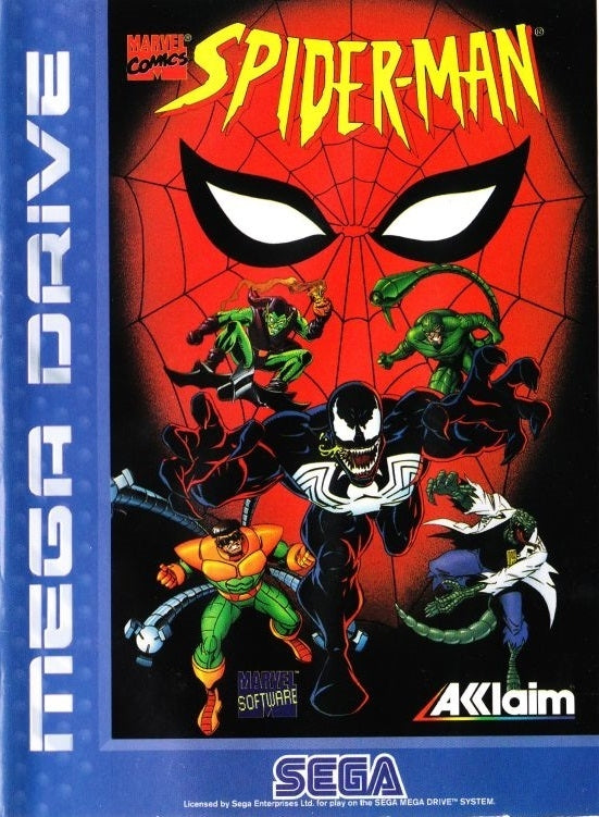SPIDER-MAN - SNES (W/BOX & MANUAL)