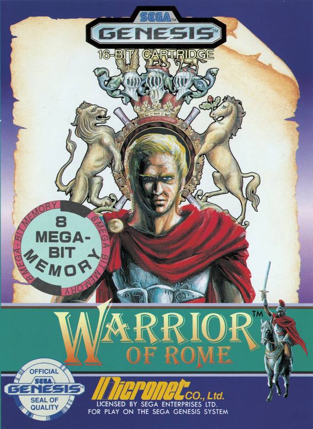 WARRIOR OF ROME - GENESIS (CARTRIDGE ONLY)