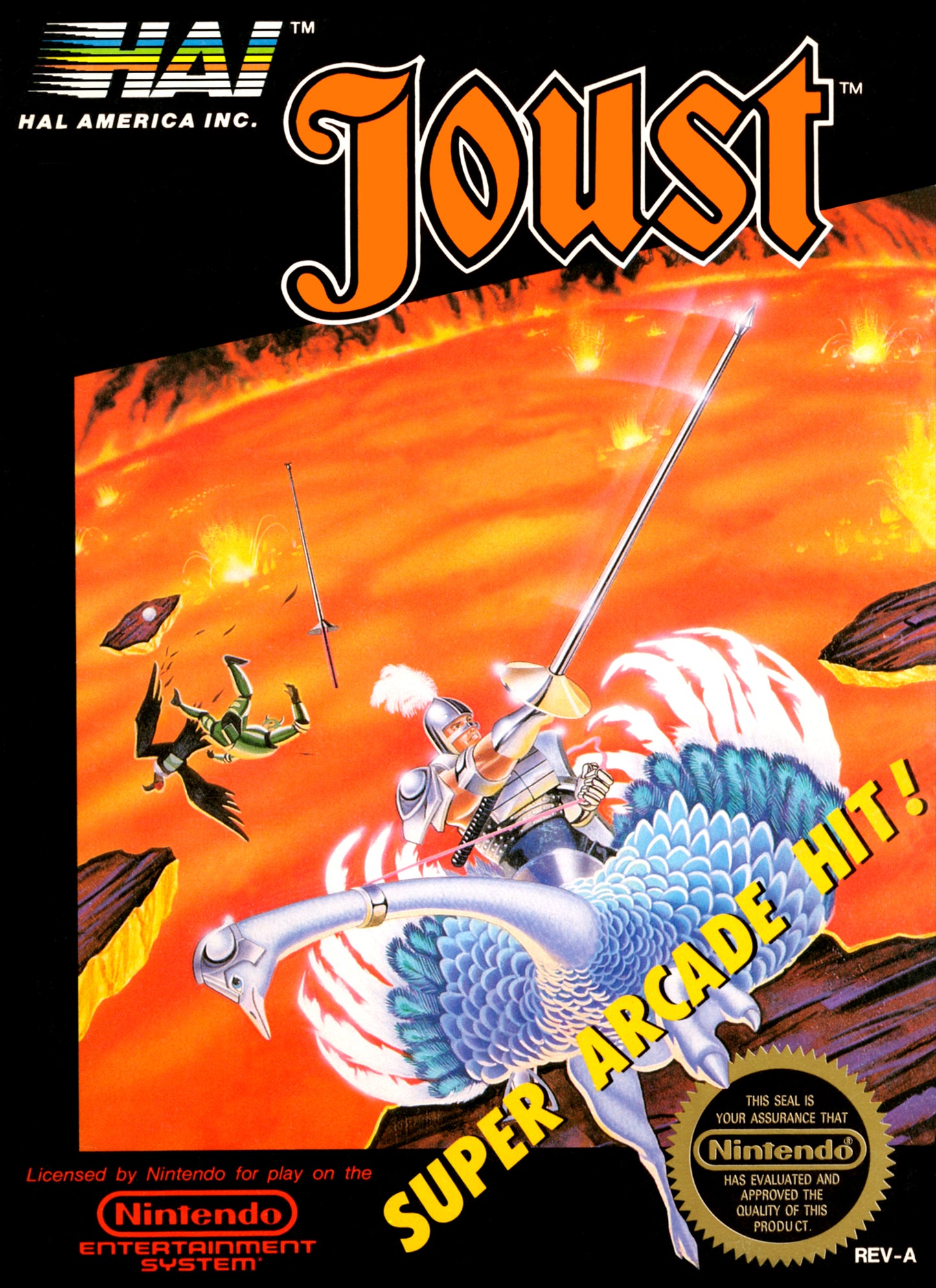 JOUST - NES (W/BOX)