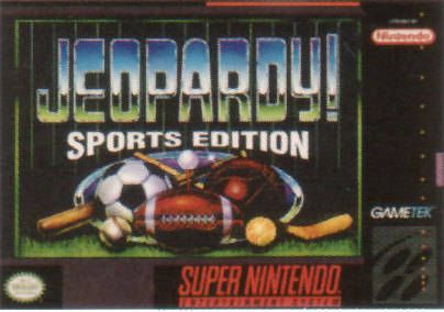JEOPARDY: SPORTS EDITION - SNES (W/BOX & MANUAL)