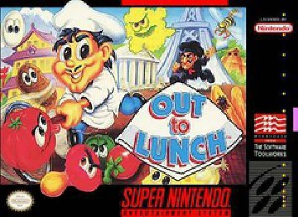 OUT TO LUNCH - SNES (W/BOX)