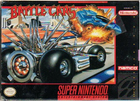 BATTLE CARS - SNES (W/BOX)