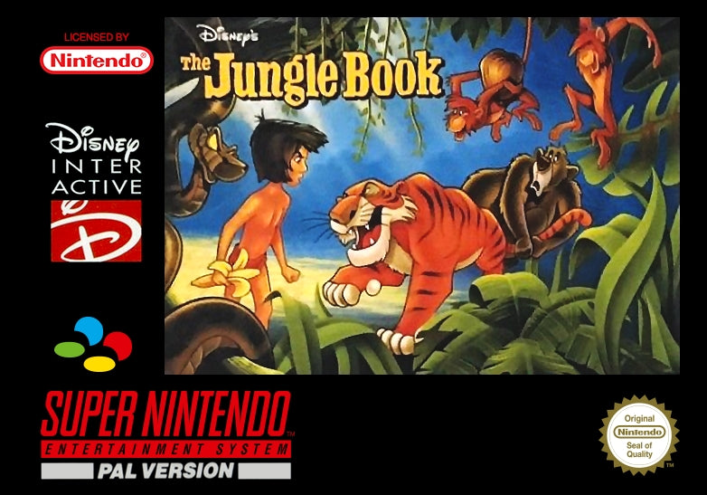 JUNGLE BOOK - SNES (W/BOX)