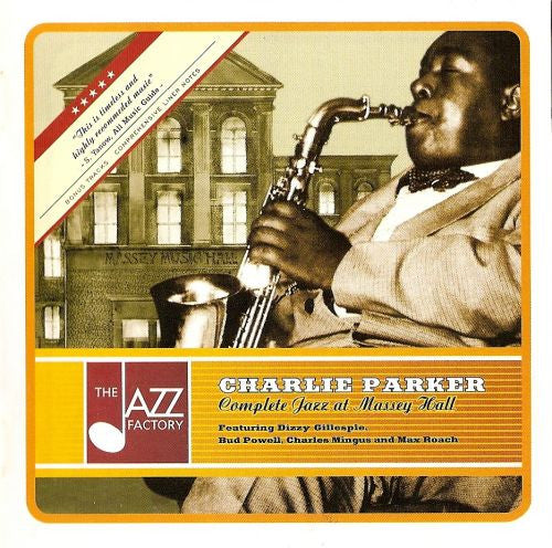 PARKER, CHARLIE - COMPLETE JAZZ AT MASSEY HALL