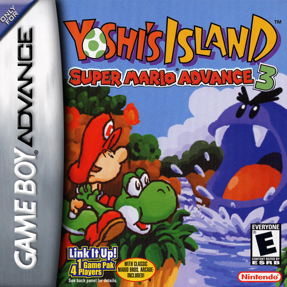 SUPER MARIO ADVANCE 3: YOSHI'S ISLAND - GBA
