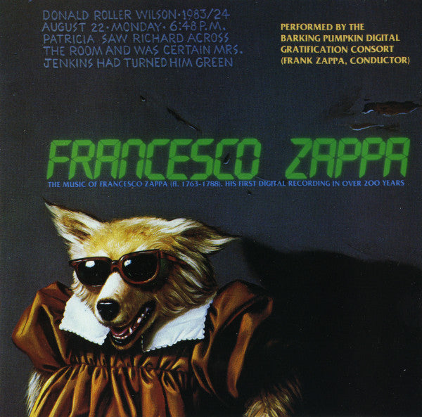 ZAPPA, FRANK - FRANCESCO ZAPPA (1995 RYKO)(REMASTERED)