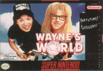 WAYNE'S WORLD - SNES (W/BOX)