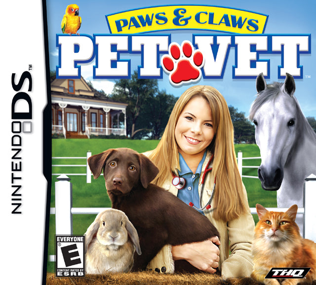 PAWS & CLAWS: PET VET 2 - DS
