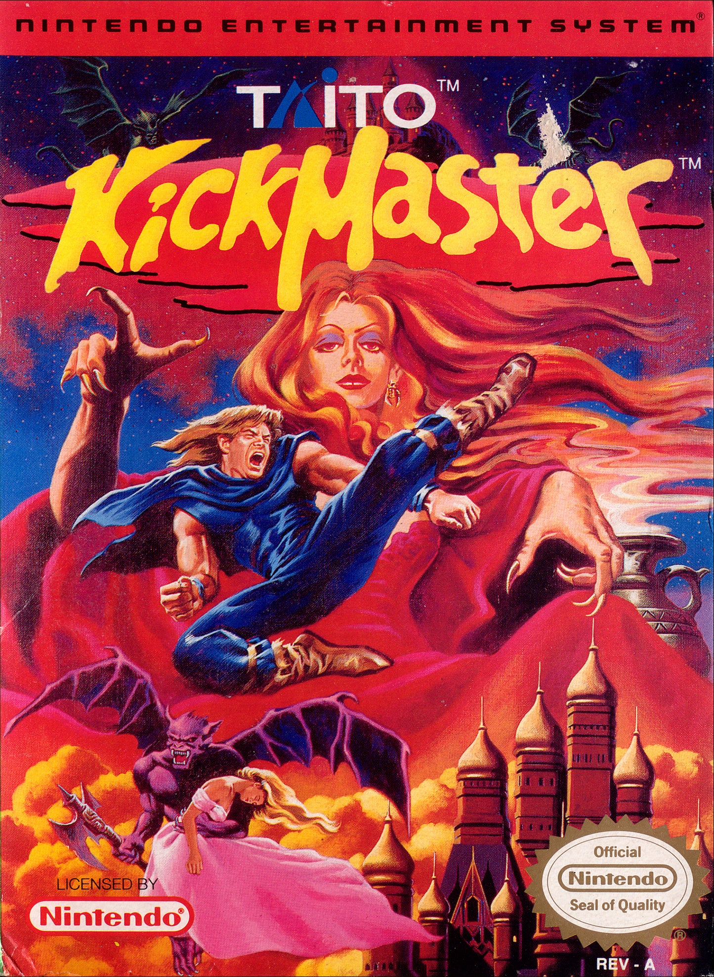KICK MASTER - NES (W/BOX)