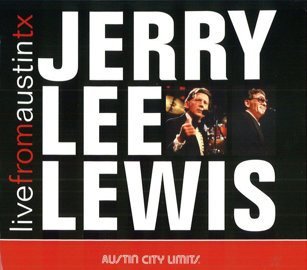 LEWIS, JERRY LEE - LIVE FROM AUSTIN (W/DVD)