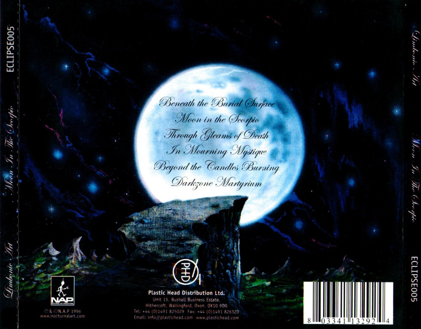LIMBONIC ART - MOON IN THE SCORPIO