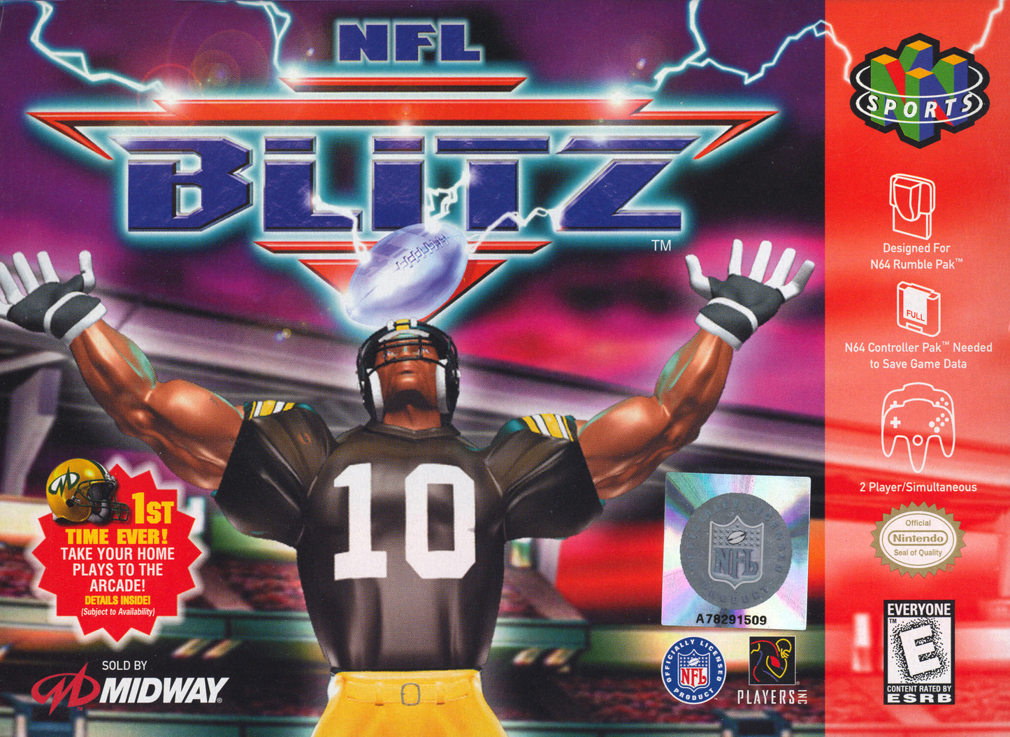 NFL BLITZ - N64