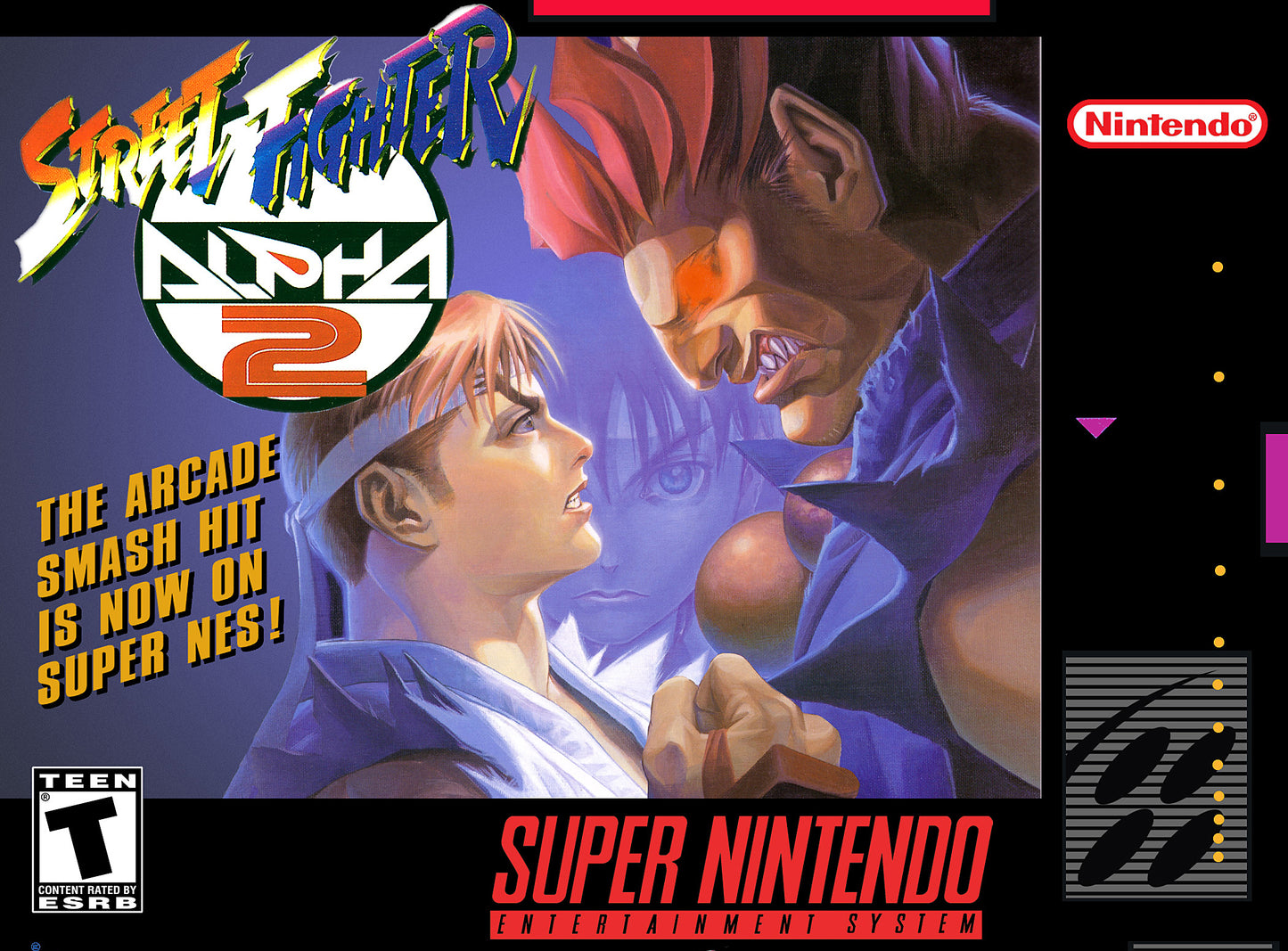 STREET FIGHTER ALPHA 2 - SNES