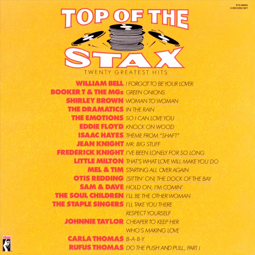VARIOUS - TOP OF THE STAX