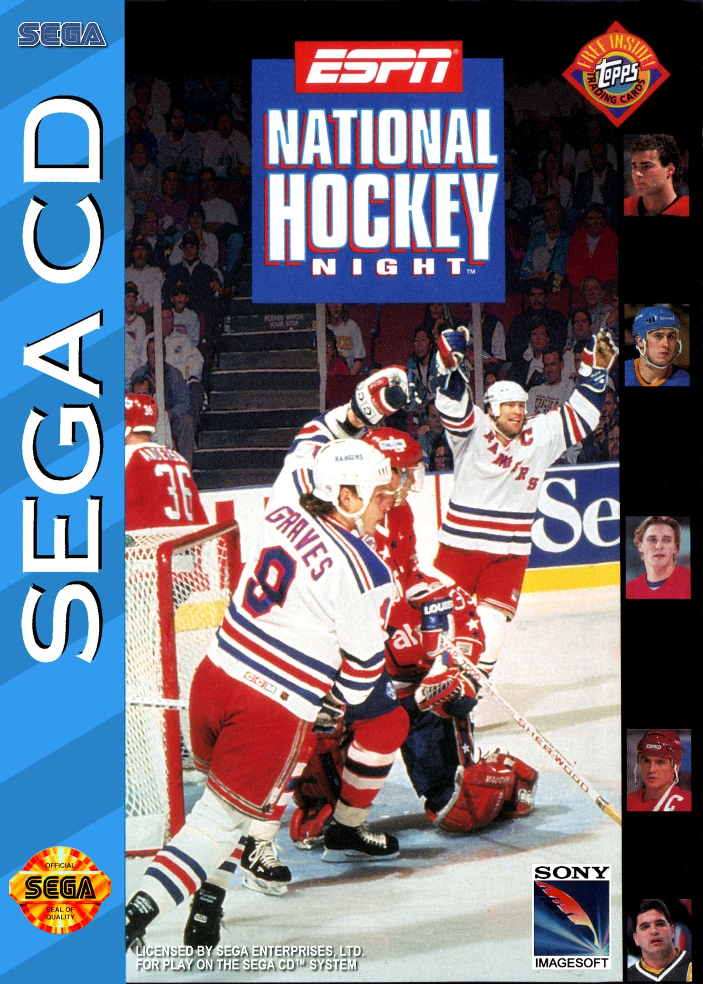 ESPN NATIONAL HOCKEY NIGHT - SEGACD