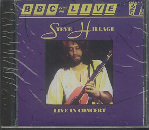 HILLAGE, STEVE - LIVE IN CONCERT