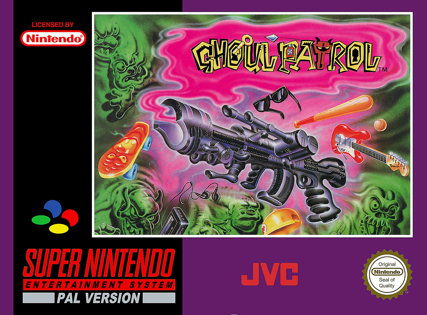 GHOUL PATROL - SNES