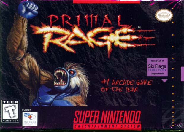 PRIMAL RAGE - SNES