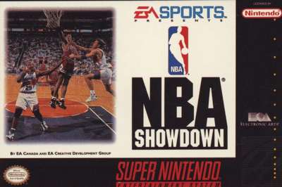 NBA SHOWDOWN - SNES (W/BOX & MANUAL)