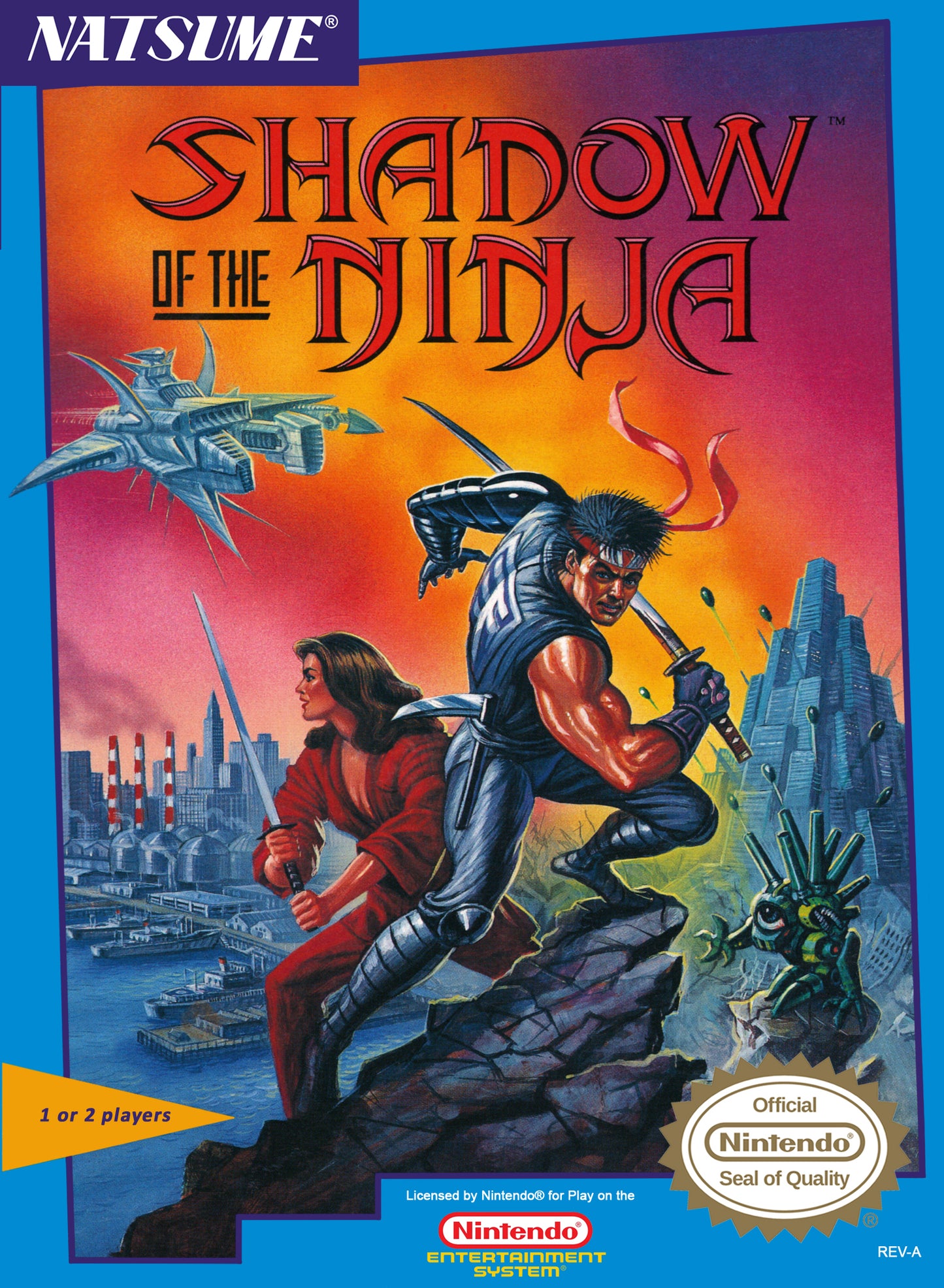 SHADOW OF THE NINJA - NES